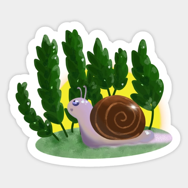 Snail Sticker by Carpesidera